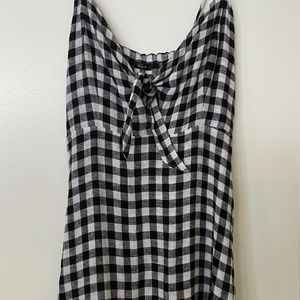 Rails Black and White Gingham